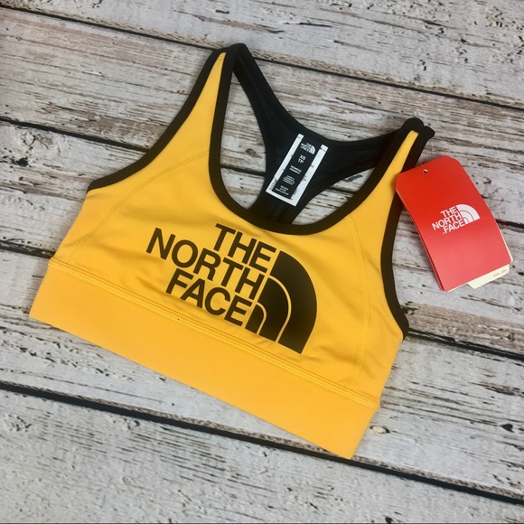 The North Face Other - NWT The North Face Bounce-B-Gone Sport Bra Yellow